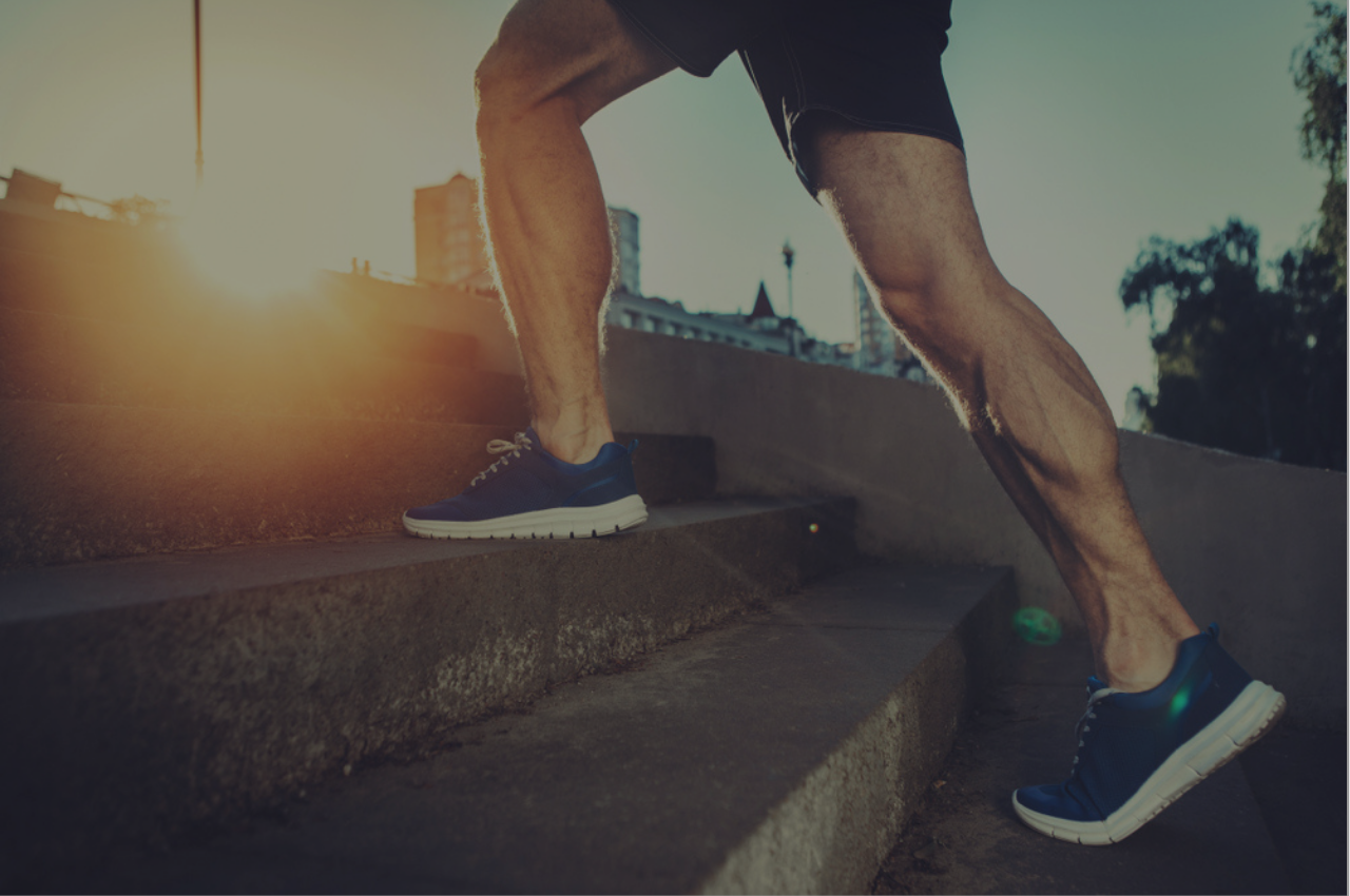 runner with irritating untreated athletes foot